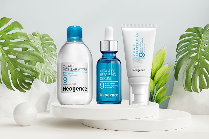 Dòng sản phẩm B5 phục hồi, tái tạo dịu nhẹ của thương hiệu Neogence