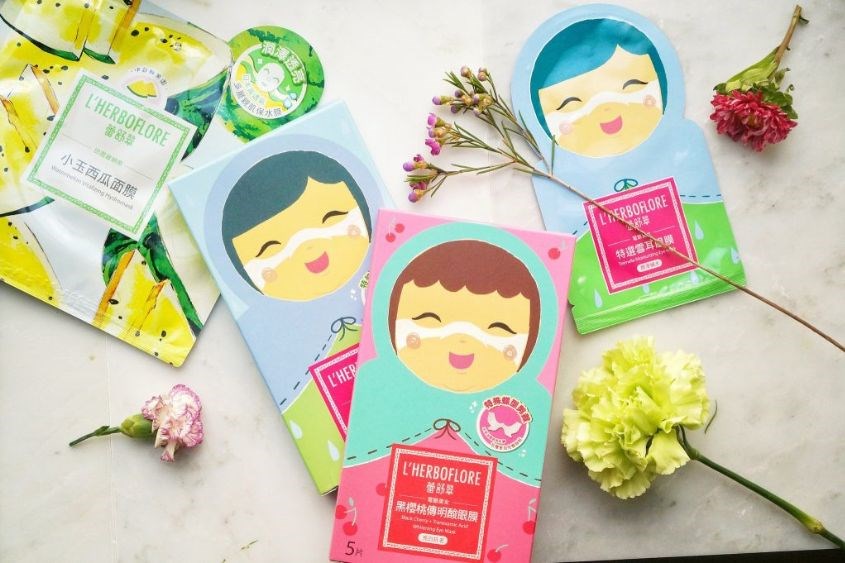 Mặt nạ L’Herboflore có thiết kế nổi bật, bắt mắt