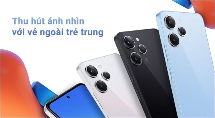 Bộ 3 màu sắc chủ đạo của sản phẩm vô cùng trẻ trung và năng động