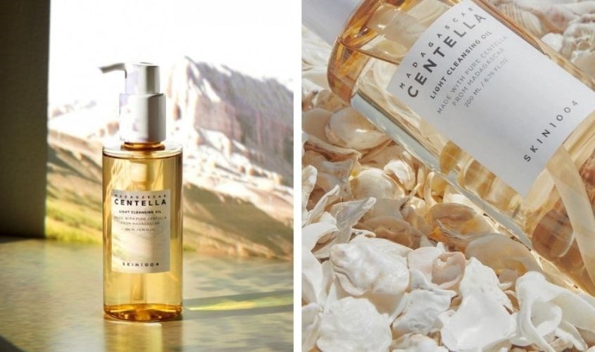 Dầu tẩy trang chiết xuất Rau Má Skin1004 Madagascar Centella Light Cleansing Oil 200 ml