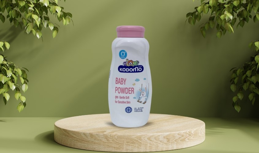 Phấn rôm cho bé Kodomo Gentle Soft 180g