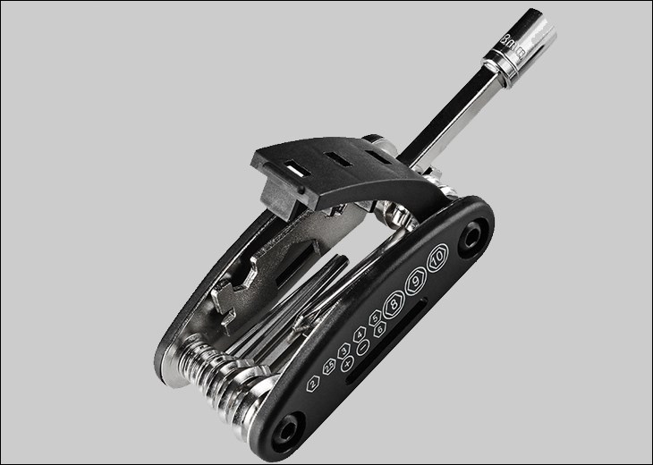 Bộ dụng cụ sửa xe đạp RockBros GJ1601 Đen sẽ hỗ trợ bạn sửa chữa các hư hỏng nhỏ trên xe một cách nhanh chóng