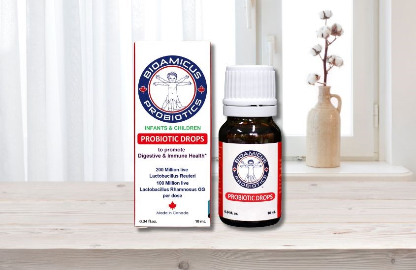 Siro BioAmicus Vitamin K2+D3 hỗ trợ tốt sức khỏe xương, răng 10 ml (từ 0 tháng)