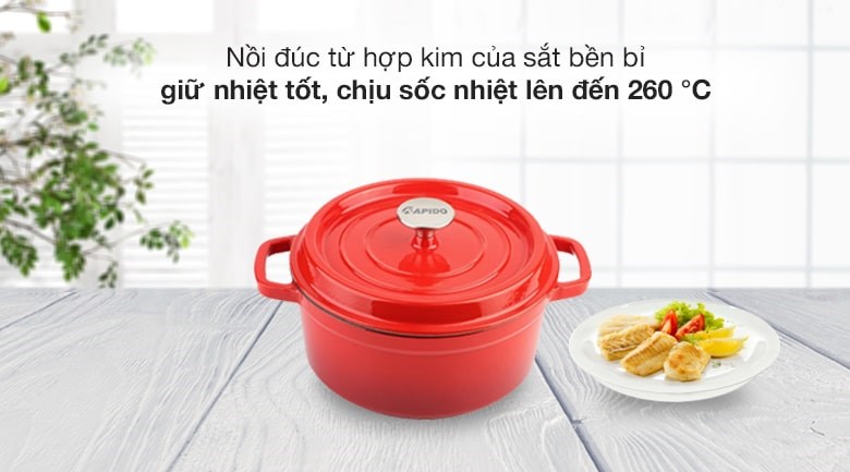 Nồi gang đúc nguyên khối có tốt không? 6 lý do nên mua nồi gang đúc nguyên khối cho gia đình