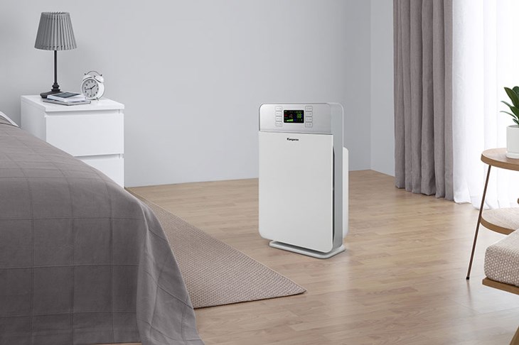 Máy lọc không khí Kangaroo KG30AP1 50W phù hợp để lọc sạch không khí cho căn phòng có diện tích rộng, nhiều bụi bẩn