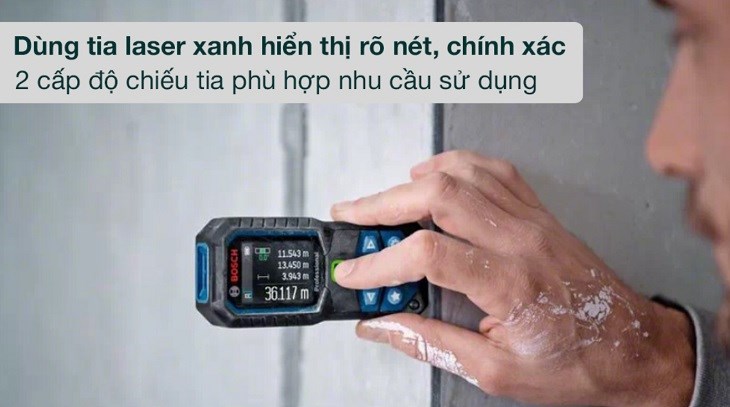 Máy đo khoảng cách laser Bosch GLM 50-23 G được ứng dụng trong nhiều lĩnh vực
