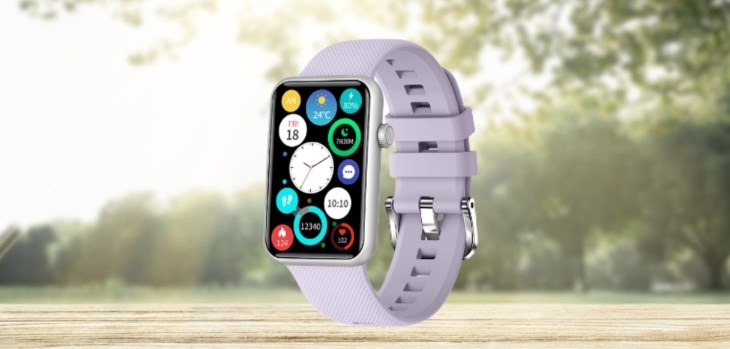 Đồng hồ BeFit Watch Fit Tím sẽ tạo điểm nhấn cho cổ tay của bạn