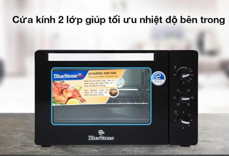 Cửa kính của sản phẩm được trang bị 2 lớp giúp tối ưu nhiệt độ bên trong