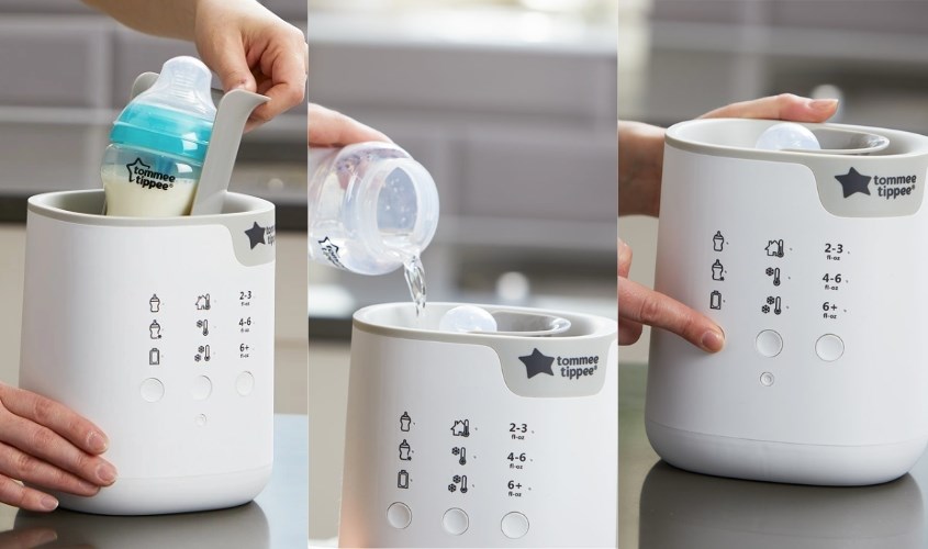 Mẹ nên tham khảo các bước để sử dụng máy hiệu quả