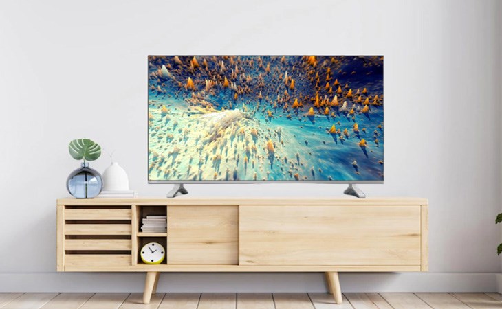 Google Tivi Toshiba 4K 43 inch 43C350LP thiết kế tràn viền sang trọng, bộ xử lý Regza Engine 4K hiện đại đang được bán tại hệ thống Pgdphurieng.edu.vn