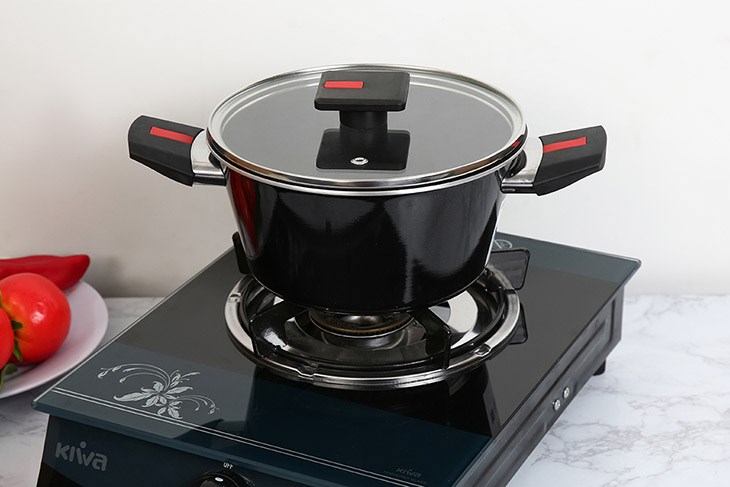 Nồi nhôm nắp kính 20 cm Kims Cook NAB520 có giá 650.000 đồng (cập nhật tháng 06/2023, có thể thay đổi theo thời gian)