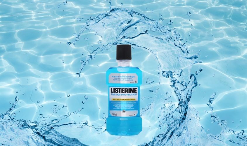 Nước súc miệng LISTERINE Tartar Protection ngừa vôi răng 250 ml hương bạc hà (từ 12 tuổi)