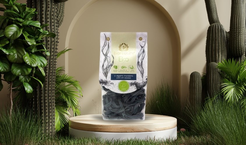 Mì nui hữu cơ vị tảo sợi dẹt Bartolini