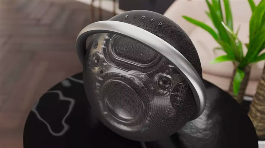 Loa Harman Kardon Onyx Studio 7 có 3 củ loa con, cho âm thanh rõ ràng, sôi động