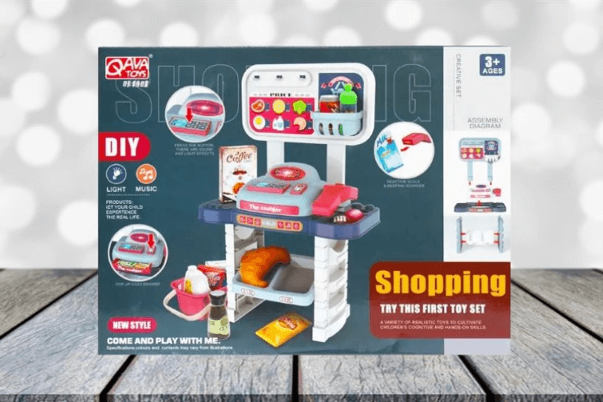 Bộ đồ chơi siêu thị VBCare cho bé nhập vai mua sắm