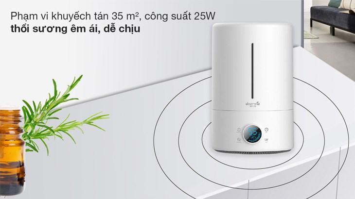 Máy tạo độ ẩm Deerma DEM-F628S với công suất 25W phù hợp với phòng có diện tích 35m2, mang lại bầu không khí trong lành, đủ độ ẩm vào những ngày hanh khô Máy tạo độ ẩm Deerma DEM-F628S với công suất 25W phù hợp với phòng có diện tích 35m2, mang lại bầu không khí trong lành, đủ độ ẩm vào những ngày hanh khô