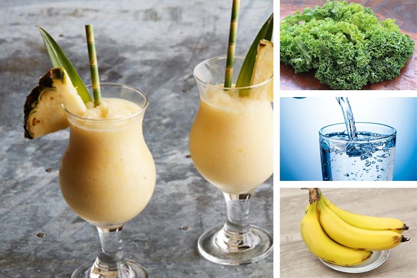 Mách mẹ bỉm cách làm smoothie dứa giảm cân tại nhà
