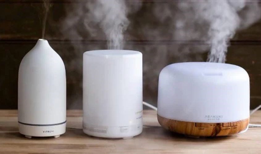 Dùng máy khuếch tán tinh dầu