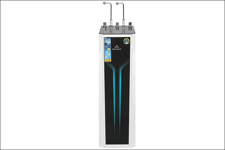 Máy lọc nước RO nóng nguội lạnh Hòa Phát HWBS3A 1021 10 lõi sở hữu kiểu dáng nhỏ gọn, phù hợp với hầu hết không gian