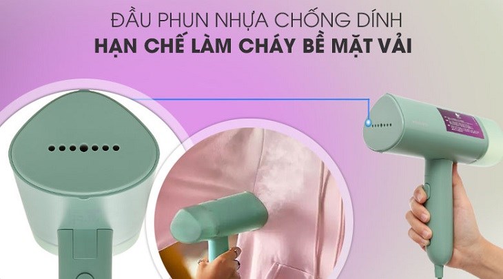 Các dòng bàn ủi Philips được làm hầu hết bằng chất liệu nhựa cao cấp