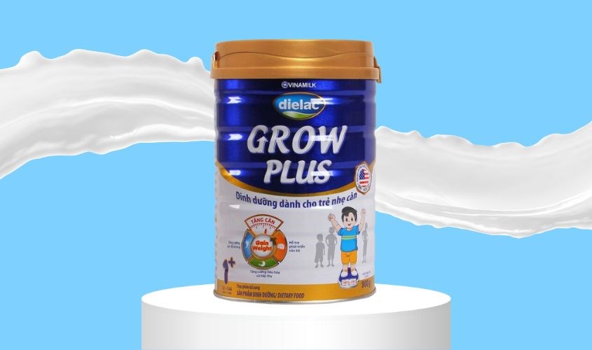 Sữa bột Dielac Grow Plus Xanh dành cho trẻ em bị nhẹ cân