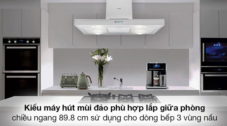 Máy hút mùi đảo Hafele HH-IS90A (539.81.715) được thiết kế sang trọng, tạo vẻ đẹp mới lạ, khác biệt cho căn bếp hiện đại Máy hút mùi đảo Hafele HH-IS90A (539.81.715) được thiết kế sang trọng, tạo vẻ đẹp mới lạ, khác biệt cho căn bếp hiện đại