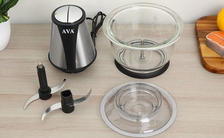 Máy xay thịt AVA HF-22B có các bộ phận tháo rời dễ dàng, tiện lợi vệ sinh