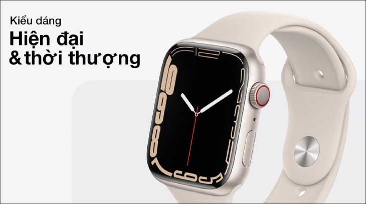 Đồng hồ thông minh Apple Watch Series 7 LTE 45mm có giá khoảng 10.990.000 nghìn đồng