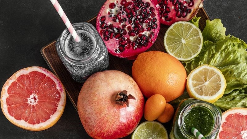 Bạn có thể bổ sung glutathione và vitamin C từ nhiều loại thực phẩm khác nhau