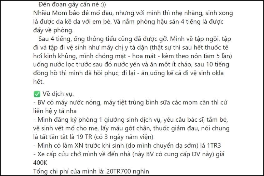 Kinh nghiệm sinh con ở Bệnh viện Đại học Y dược TPHCM