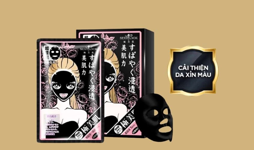 Mặt nạ đen Ngọc Trai dưỡng trắng chuyên sâu SexyLook Intensive Brightening 28 ml