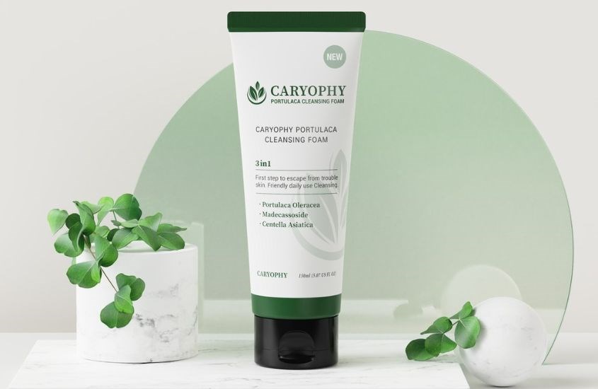 Sữa rửa mặt Caryophy Portulaca Cleansing Foam