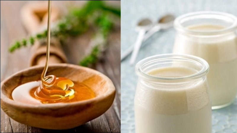 Sữa chua kết hợp với mật ong hỗ trợ loại bỏ tế bào chết và tăng độ ẩm cho da Sữa chua kết hợp với mật ong hỗ trợ loại bỏ tế bào chết và tăng độ ẩm cho da