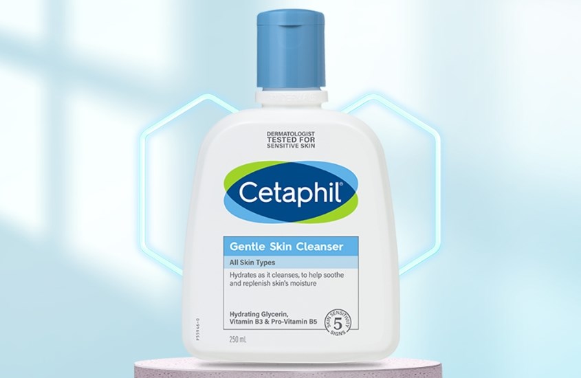 Sữa rửa mặt dịu nhẹ cho da nhạy cảm Cetaphil Gentle Skin Cleanser 250 ml