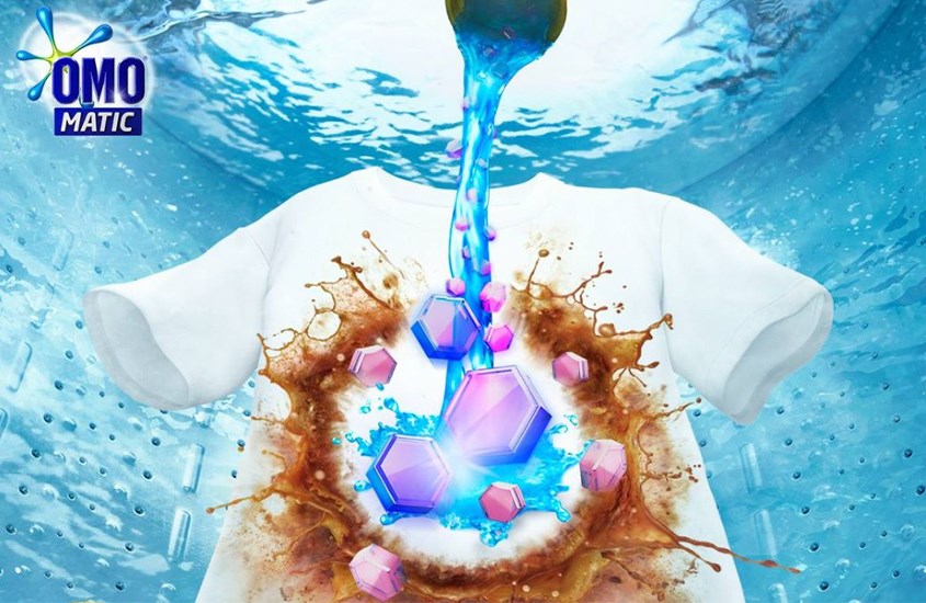 OMO Matic hỗ trợ đánh bay hiệu quả các vết bẩn cứng đầu