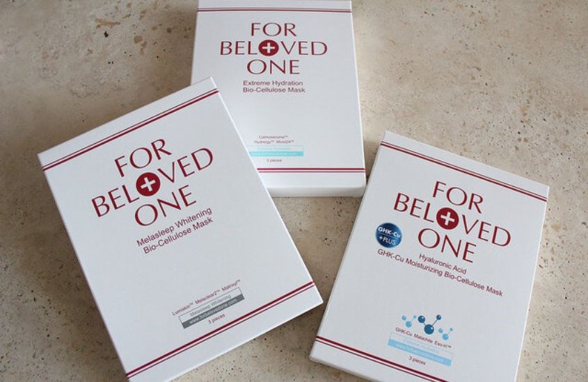 Mặt Nạ For Beloved One Hyaluronic Acid GHK-Cu Moisturizing Bio-Cellulose