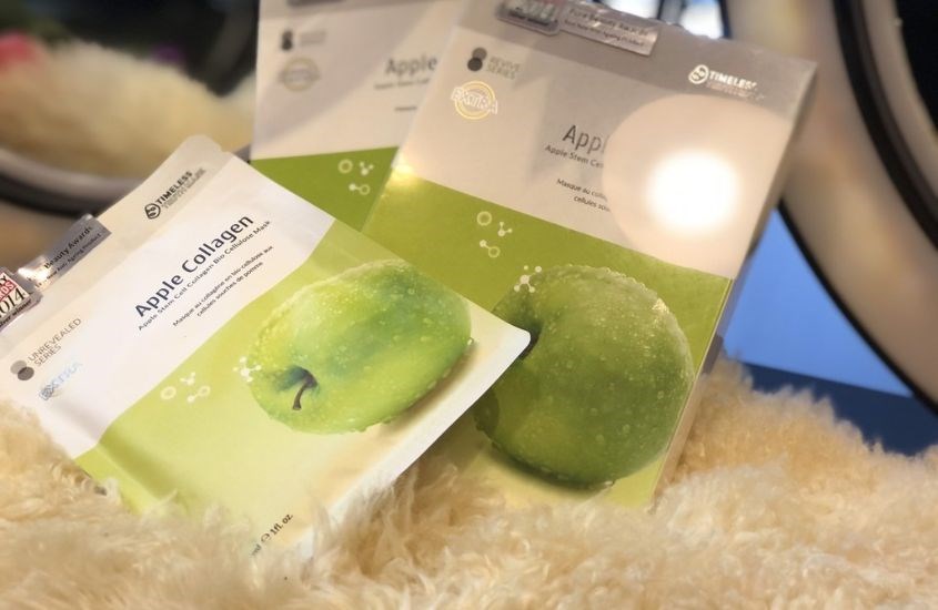 Mặt nạ Timeless Truth Apple Stem Cell & Collagen Bio Cellulose