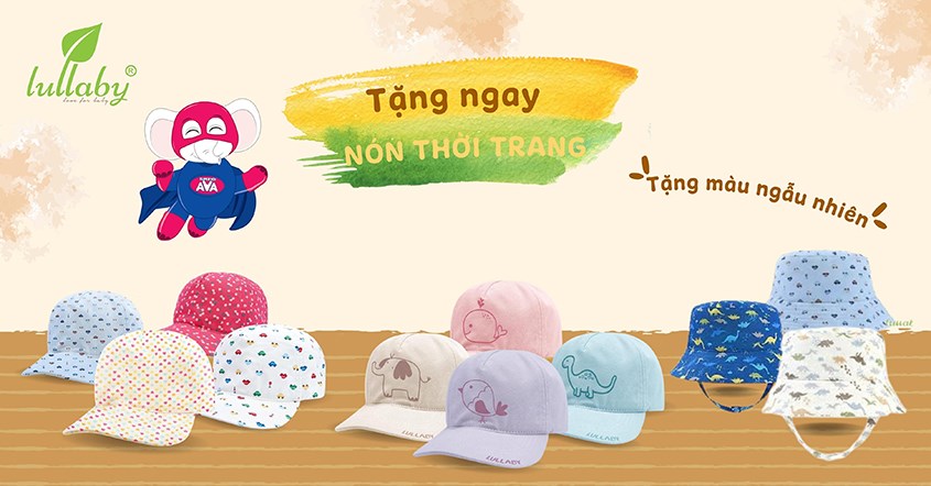 Quà tặng nón Lullaby