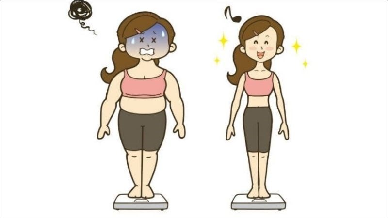 Mức cân nặng giảm của mỗi người là khác nhau