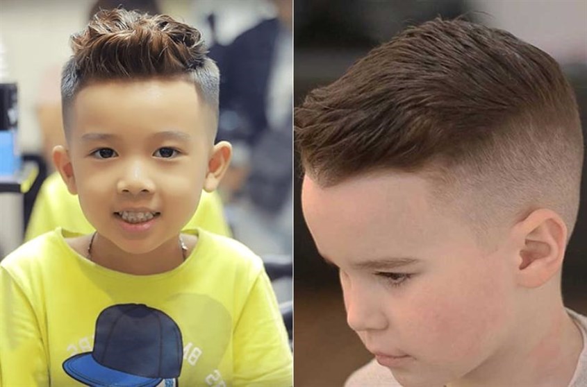 Tóc Quiff là một trong những kiểu tóc đẹp và thời thượng cho bé trai