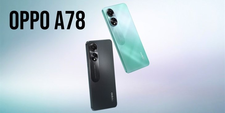 Thiết kế OPPO A78 trẻ tung, năng động