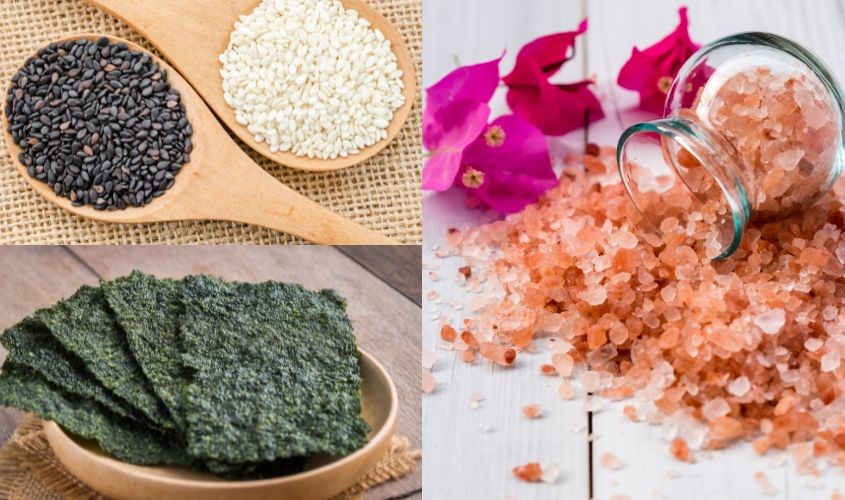 Thành phần gia vị rắc cơm Thuyền Xưa