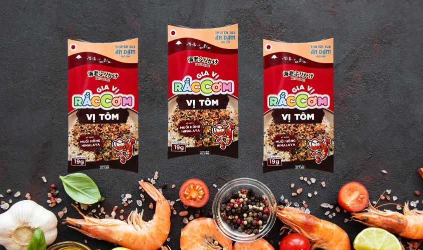 Gia vị rắc cơm Thuyền Xưa vị phô mai gói 19g