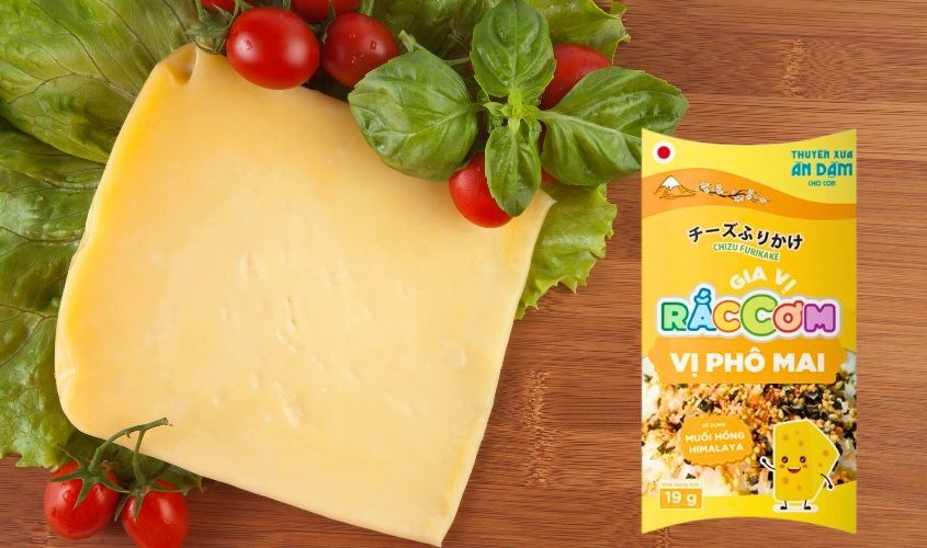 Gia vị rắc cơm Thuyền Xưa vị phô mai gói 19g