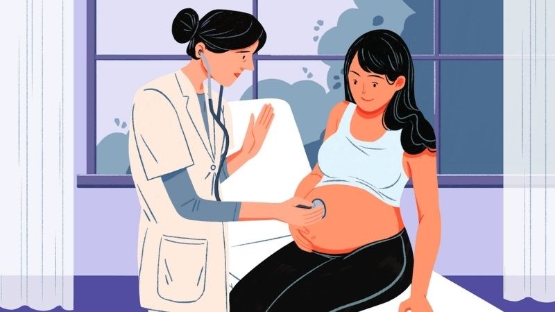 Mẹ bầu béo phì sẽ giảm cân dưới sự giám sát của bác sĩ