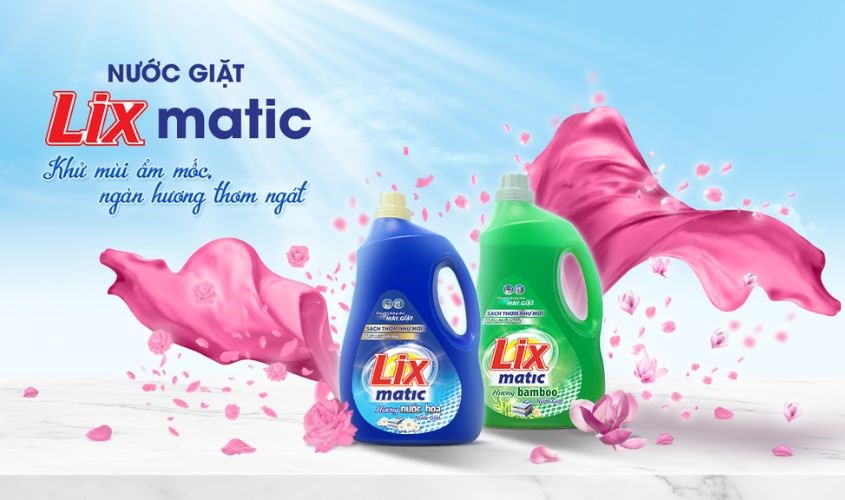 Nước giặt Lix
