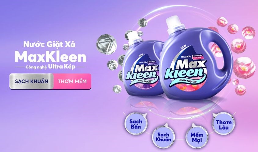 Nước giặt Maxkleen