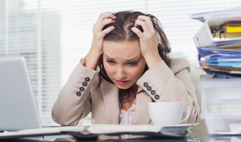 Căng thẳng kéo dài cũng gây lão hoá da nhanh hơn