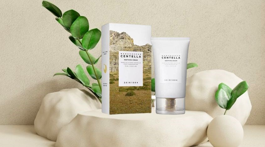 Kem dưỡng ẩm chiết xuất Rau Má Skin1004 Madagascar Centella Soothing