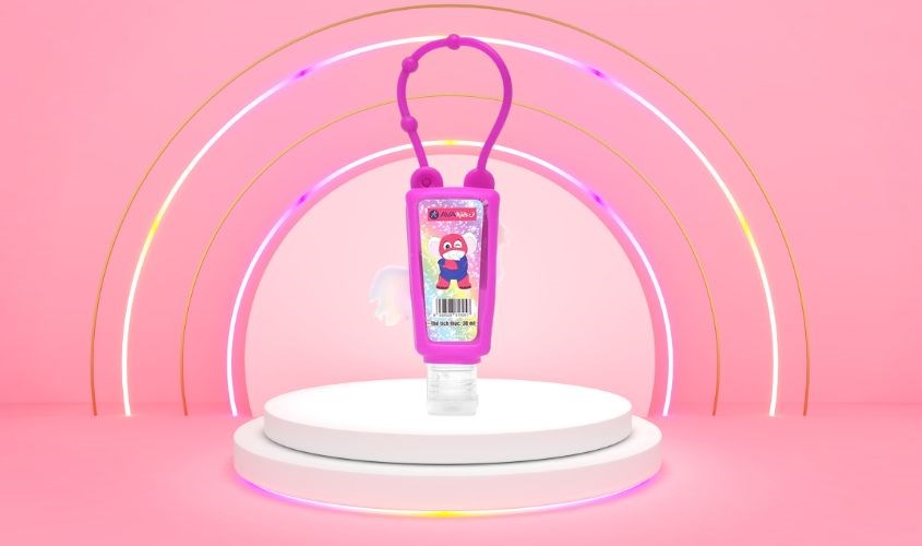 Gel rửa tay Cleanwel New trẻ em hương tươi mát 30 ml - Họa tiết ngẫu nhiên